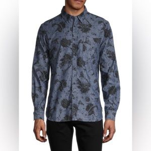 FRENCH CONNECTION
Printed Cotton Button-Down Shirt
Size M